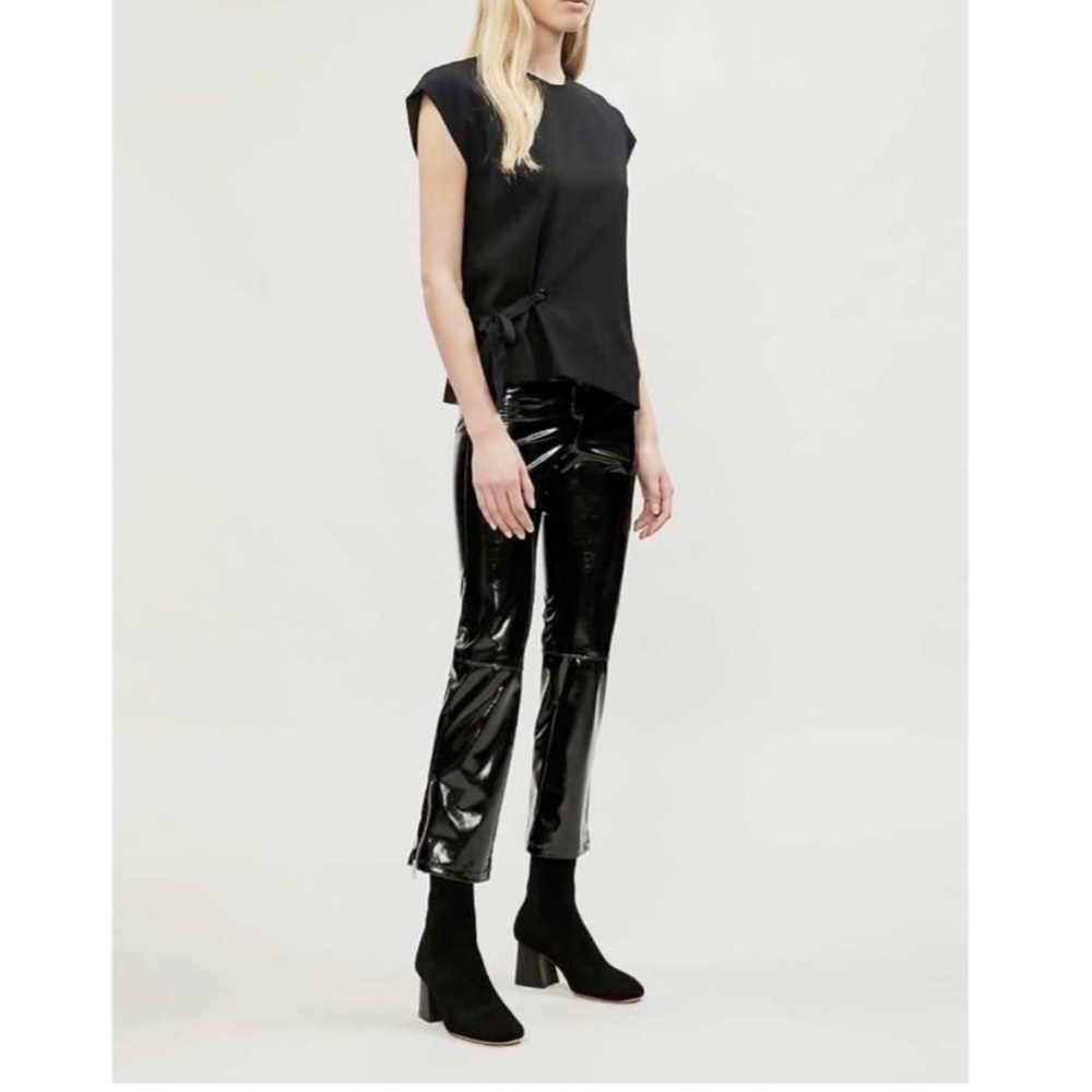 NEW MAJE Paveli vinyl pants